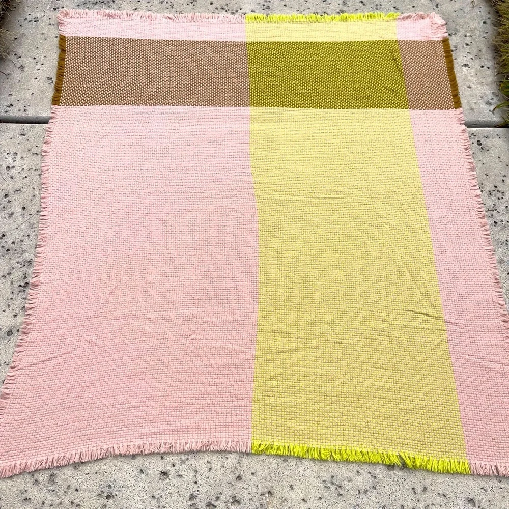 Cashmere Lambswool Throw Blanket